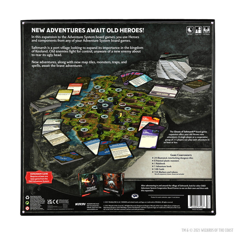 Dungeons & Dragons: Ghosts of Saltmarsh Adventure System Board Game (Premium Edition) from WizKids image 24
