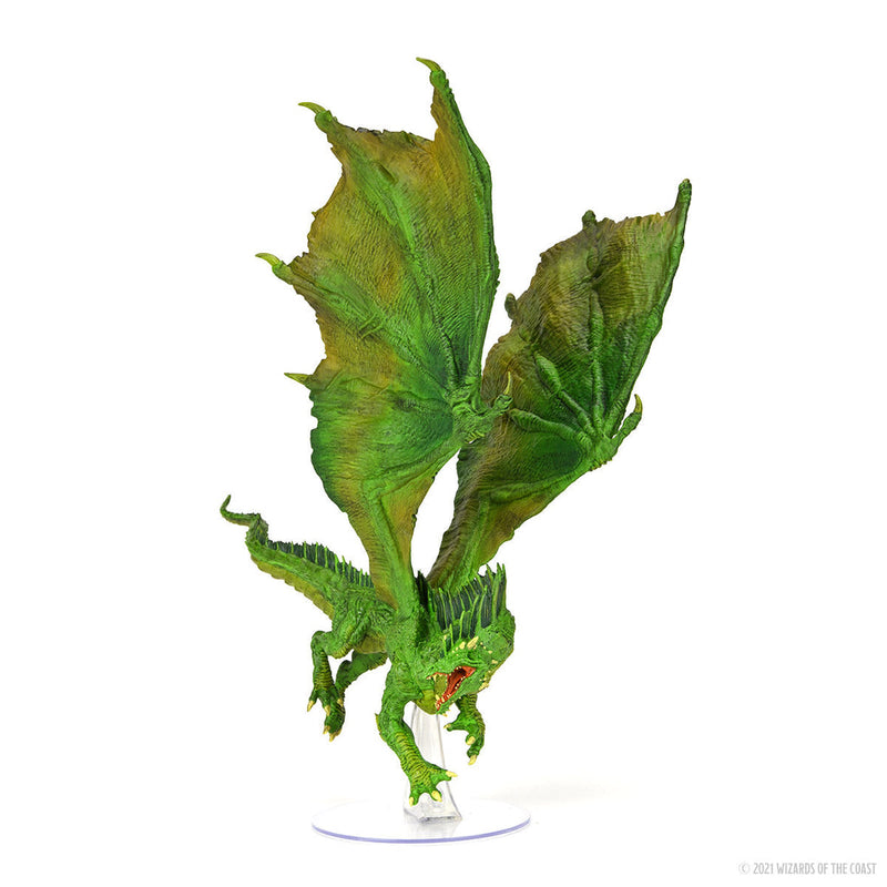 Dungeons & Dragons: Icons of the Realms Adult Green Dragon Premium Figure from WizKids image 8