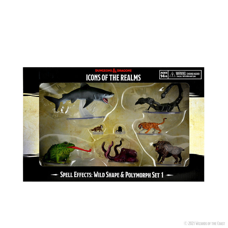 Dungeons & Dragons: Icons of the Realms Wild Shape & Polymorph Set 01 from WizKids image 14
