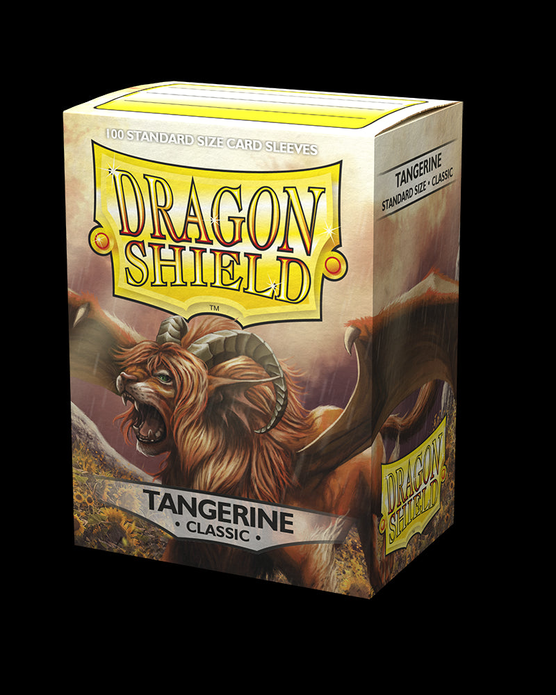Dragon Shields: (100) Tangerine from Arcane Tinmen image 8