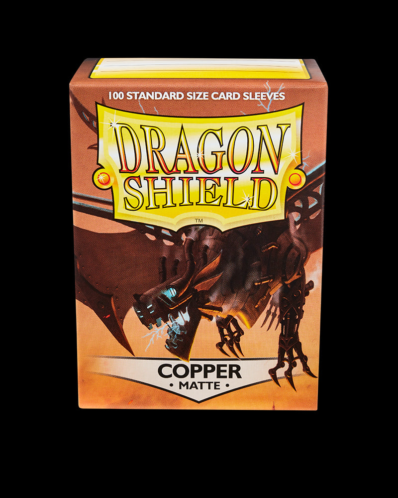 Dragon Shields: (100) Matte Copper from Arcane Tinmen image 9