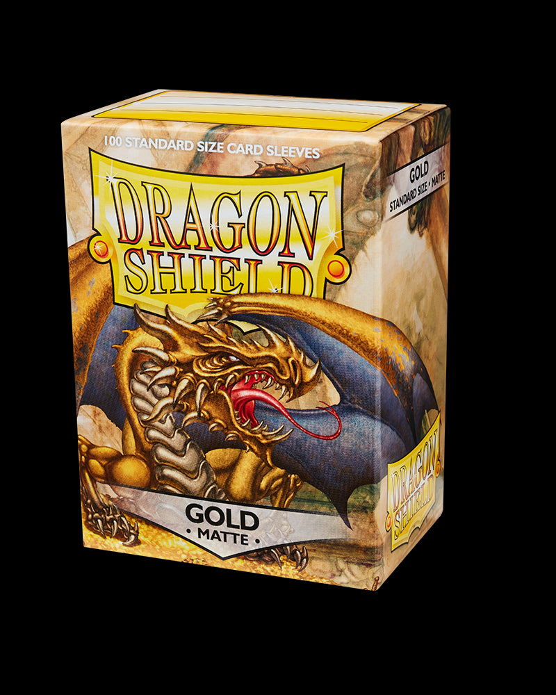 Dragon Shields: (100) Matte Gold from Arcane Tinmen image 8