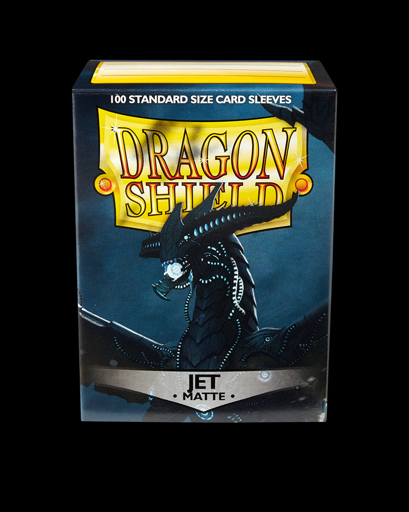 Dragon Shields: (100) Matte Jet from Arcane Tinmen image 9