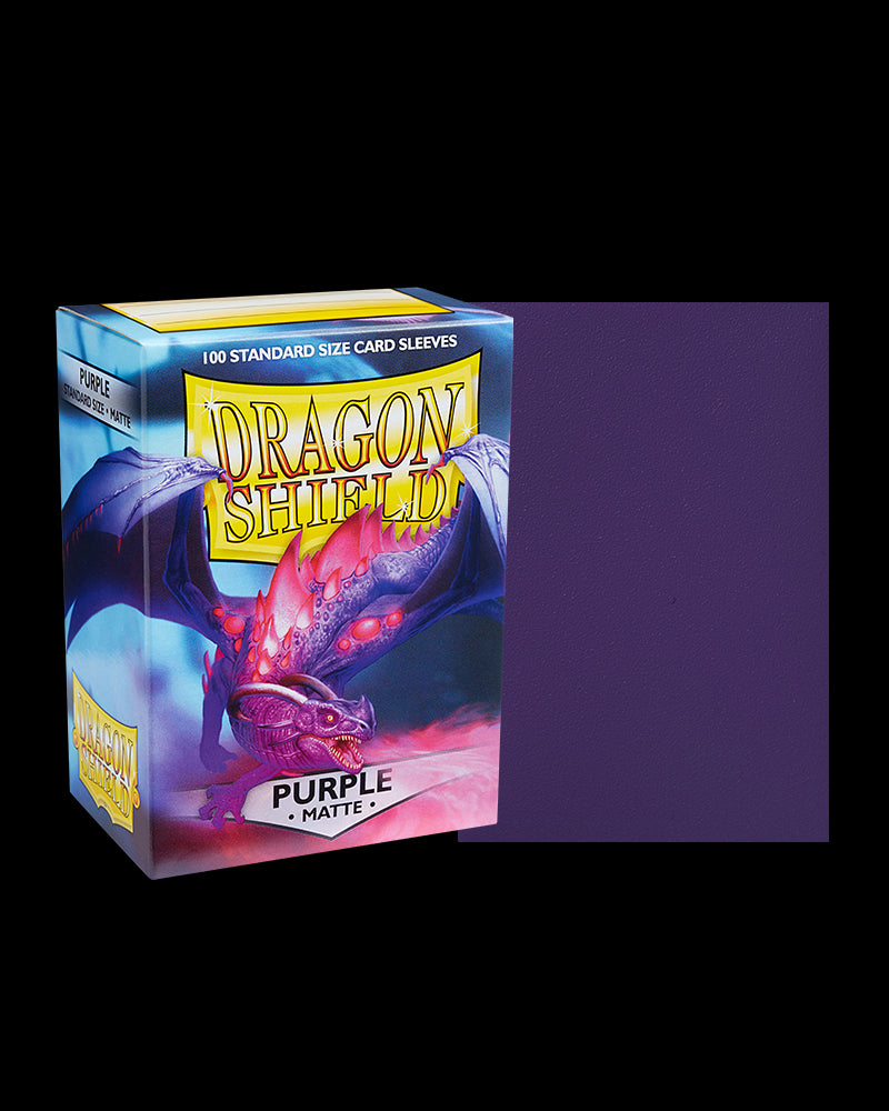 Dragon Shields: (100) Matte Purple from Arcane Tinmen image 6