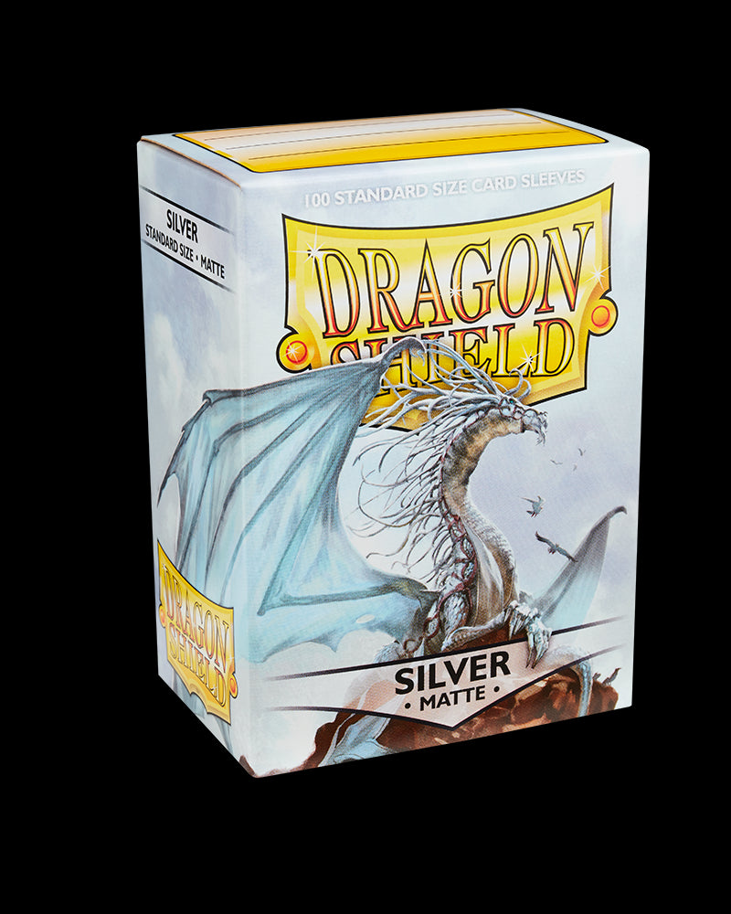 Dragon Shields: (100) Matte Silver from Arcane Tinmen image 10