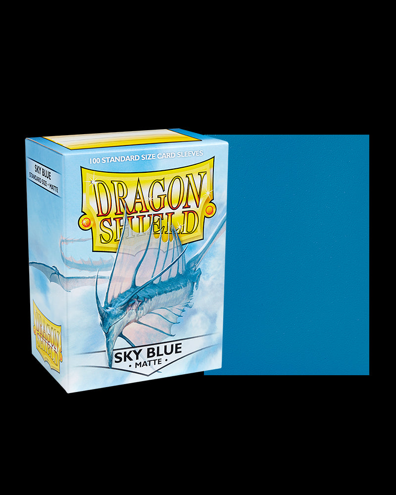 Dragon Shields: (100) Matte Sky Blue from Arcane Tinmen image 6