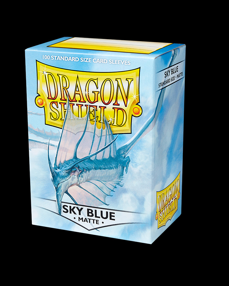 Dragon Shields: (100) Matte Sky Blue from Arcane Tinmen image 8