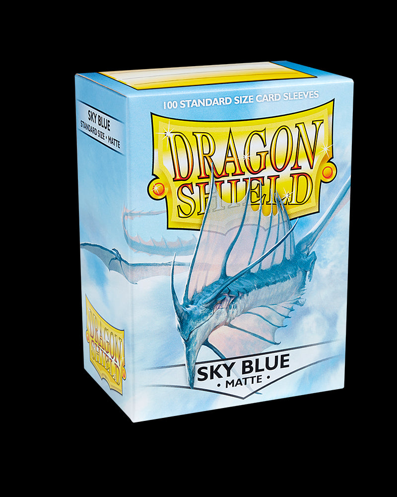 Dragon Shields: (100) Matte Sky Blue from Arcane Tinmen image 10