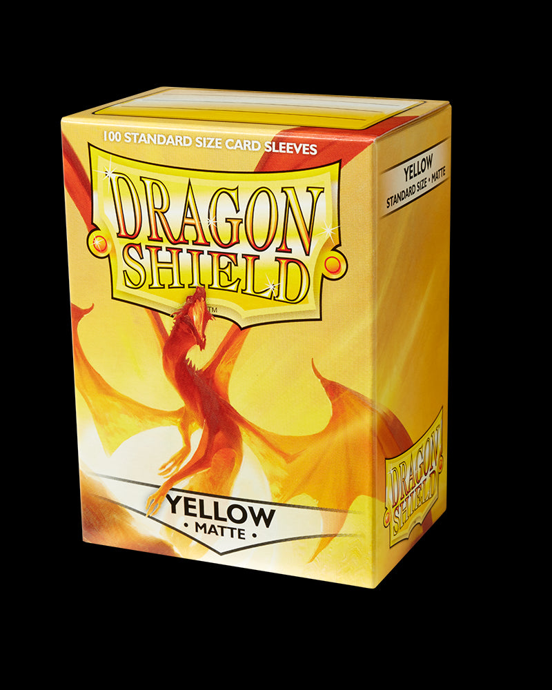 Dragon Shields: (100) Matte Yellow from Arcane Tinmen image 8