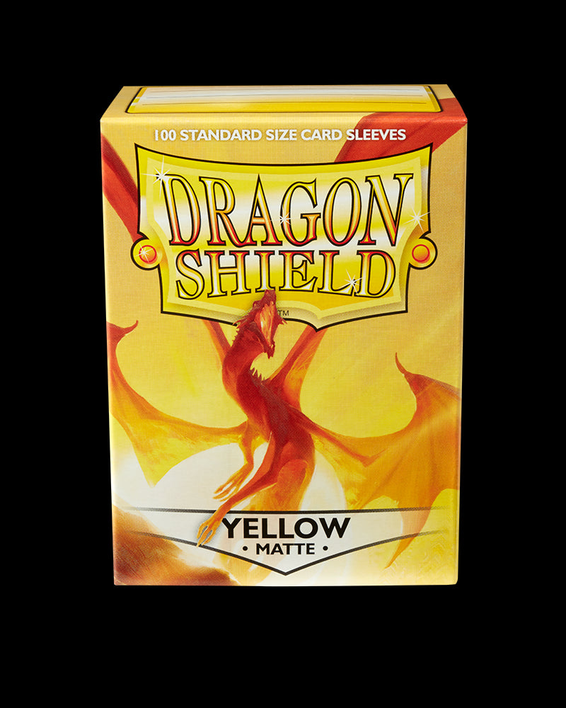 Dragon Shields: (100) Matte Yellow from Arcane Tinmen image 9