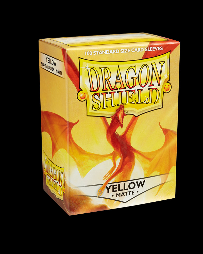 Dragon Shields: (100) Matte Yellow from Arcane Tinmen image 10