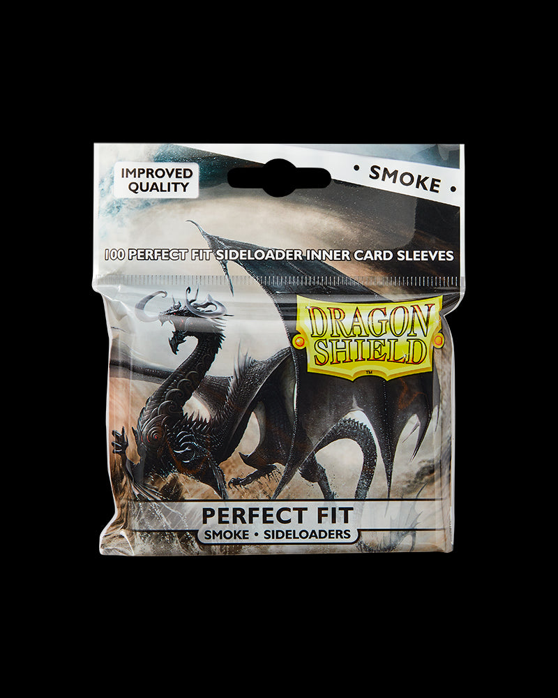 Dragon Shields Perfect Fit: (100) Side-Loading Smoke (DISPLAY 15) from Arcane Tinmen image 3