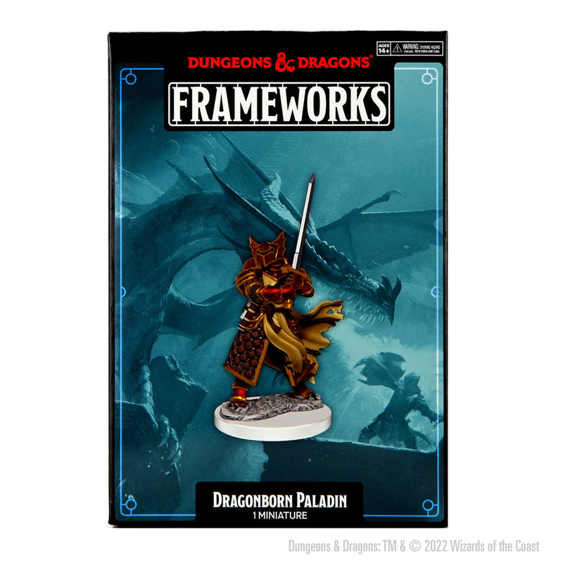 Dungeons & Dragons Frameworks: W01 Dragonborn Paladin Male from WizKids image 6