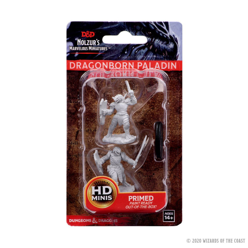 Dungeons & Dragons Nolzur's Marvelous Unpainted Miniatures: W05 Dragonborn Female Paladin from WizKids image 4
