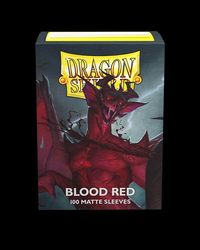 Dragon Shields: (100) Matte - Blood Red from Arcane Tinmen image 9
