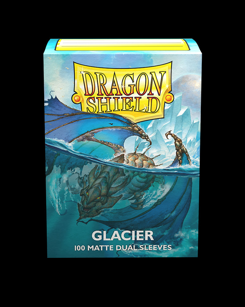 Dragon Shields: (100) Matte Dual - Glacier from Arcane Tinmen image 9
