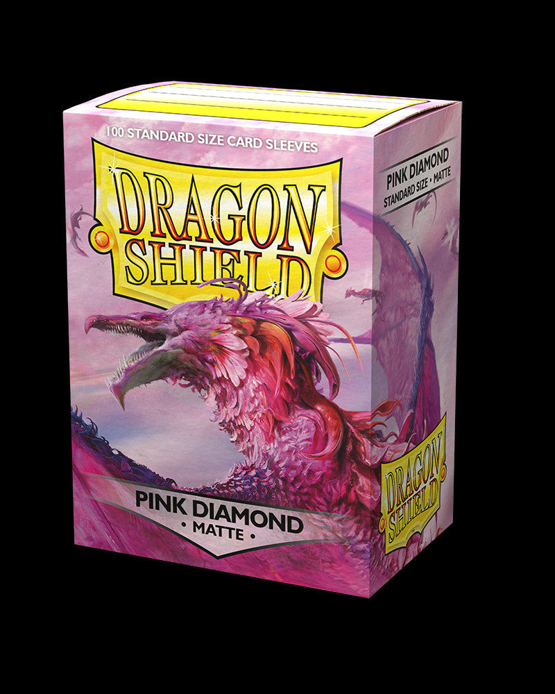 Dragon Shields: (100) Matte - Pink Diamond from Arcane Tinmen image 8
