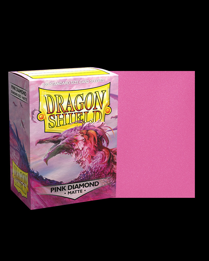 Dragon Shields: (100) Matte - Pink Diamond from Arcane Tinmen image 6