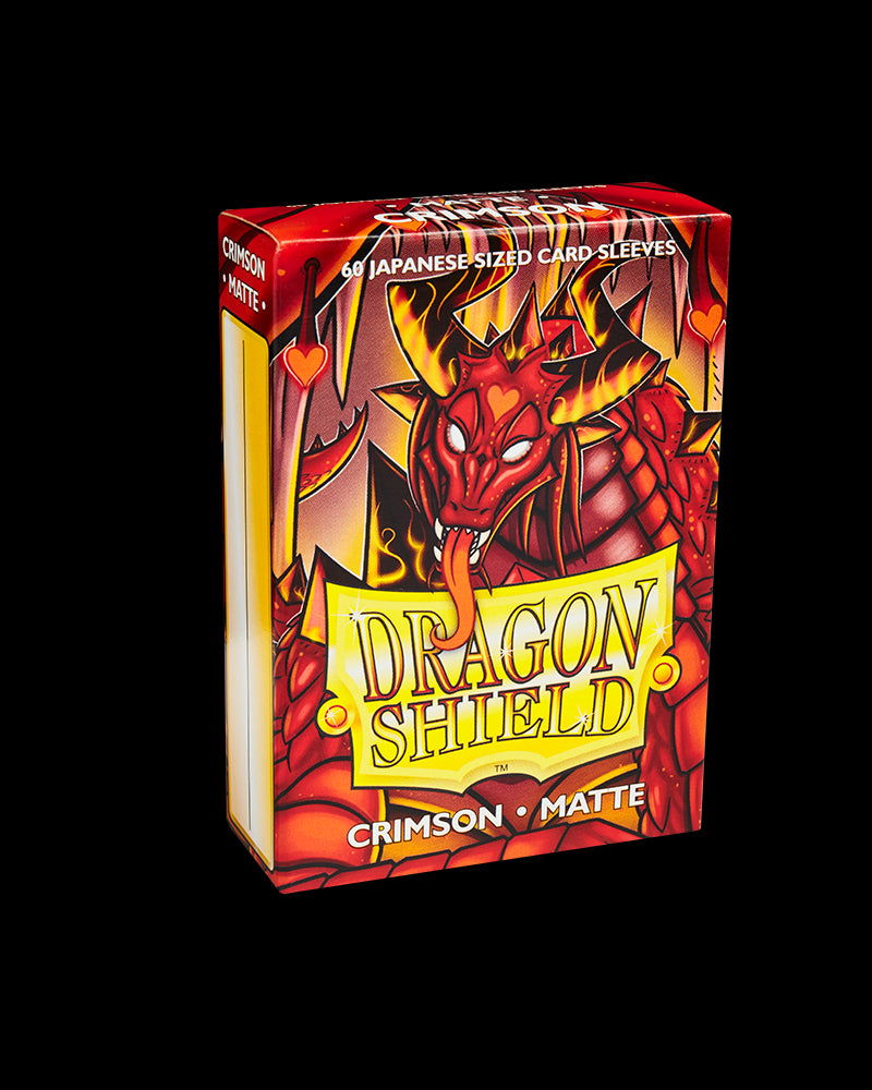Dragon Shields Japanese: (60) Matte Crimson from Arcane Tinmen image 10