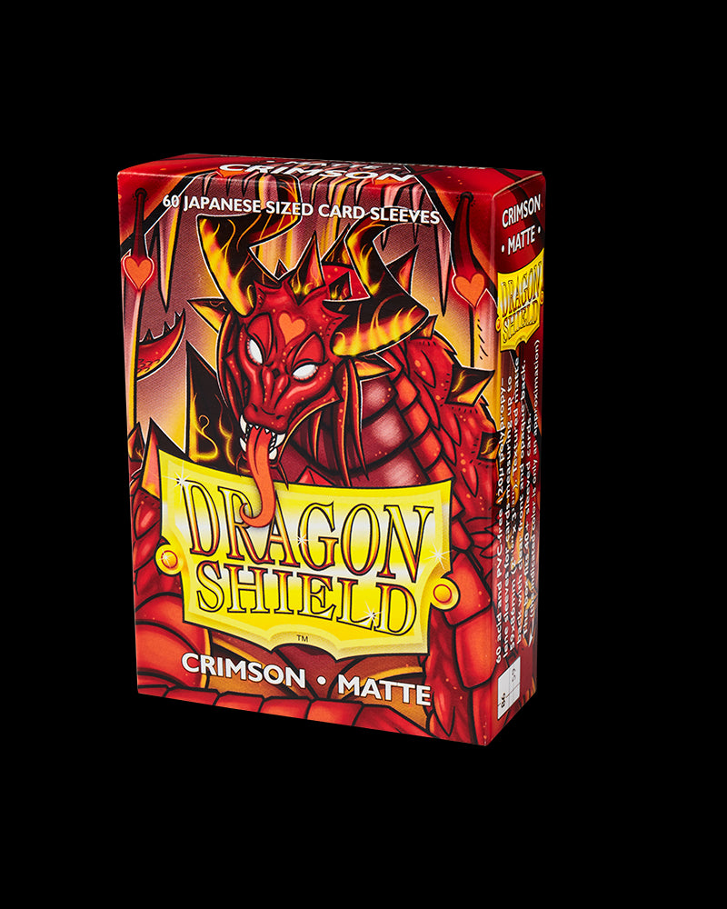 Dragon Shields Japanese: (60) Matte Crimson from Arcane Tinmen image 8