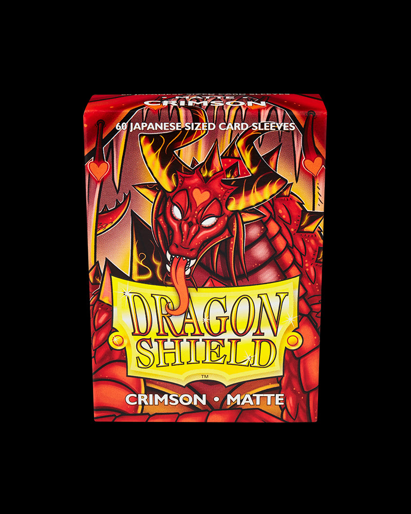 Dragon Shields Japanese: (60) Matte Crimson from Arcane Tinmen image 9