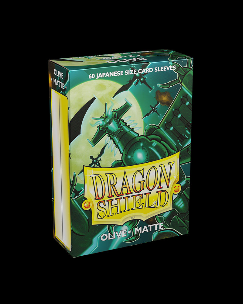 Dragon Shields Japanese: (60) Matte Olive from Arcane Tinmen image 10