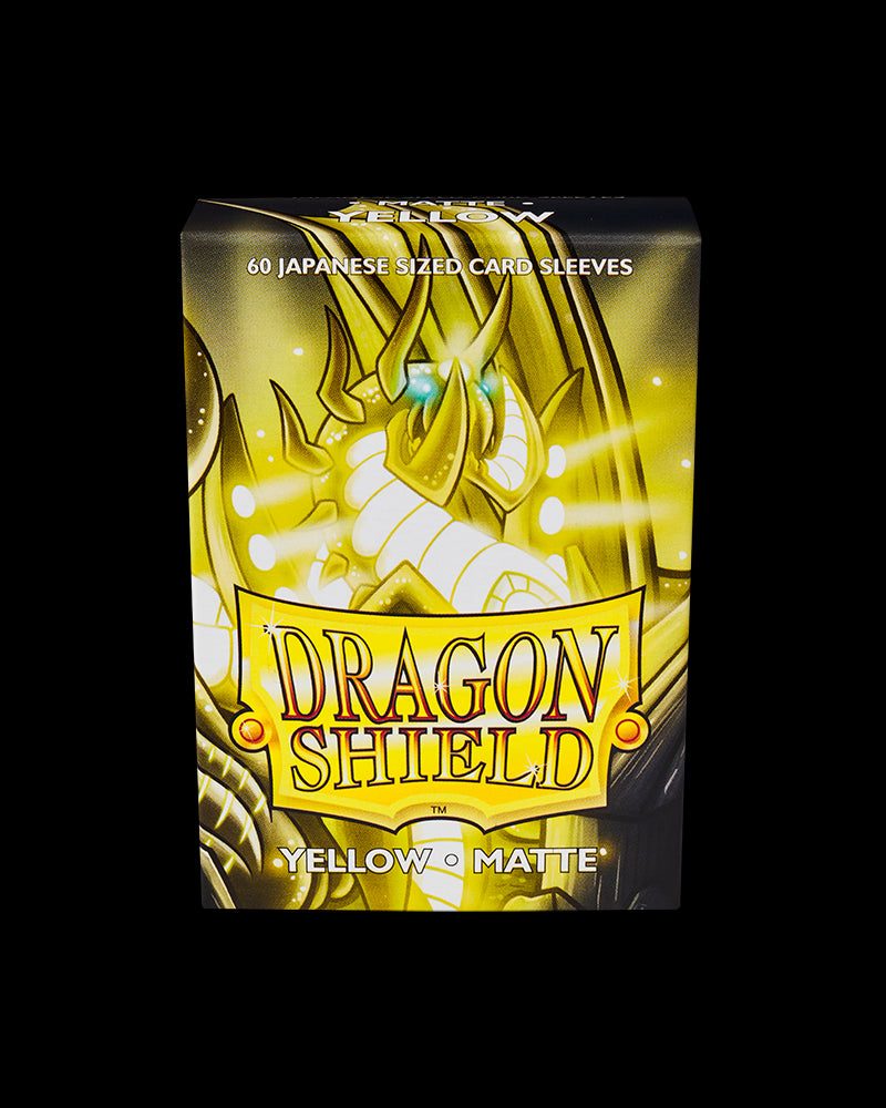 Dragon Shields Japanese: (60) Matte Yellow from Arcane Tinmen image 9