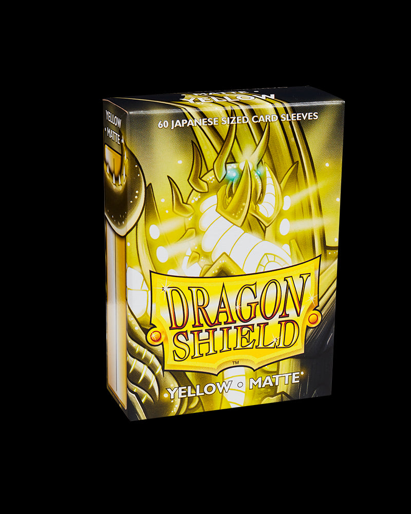 Dragon Shields Japanese: (60) Matte Yellow from Arcane Tinmen image 10