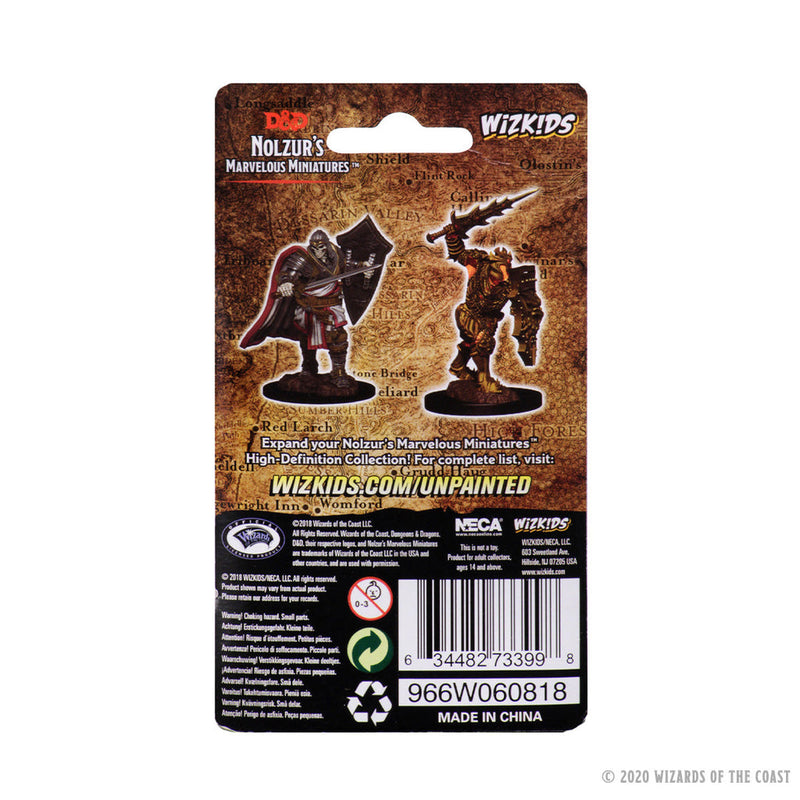 Dungeons & Dragons Nolzur's Marvelous Unpainted Miniatures: W06 Death Knight & Helmed Horror from WizKids image 5