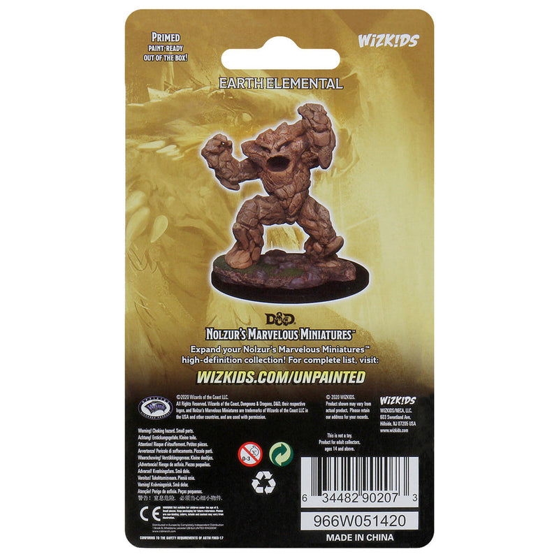 Dungeons & Dragons Nolzur's Marvelous Unpainted Miniatures: W12.5 Earth Elemental (Replaces WZK 73848) from WizKids image 5