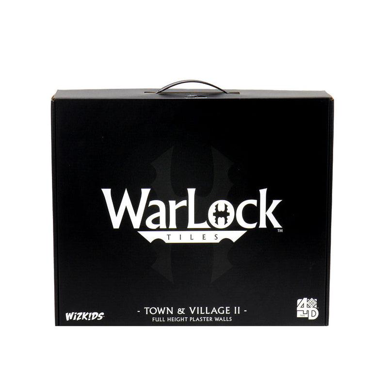 WarLock Tiles: Town & Village II - Full Height Plaster Walls from WizKids image 14