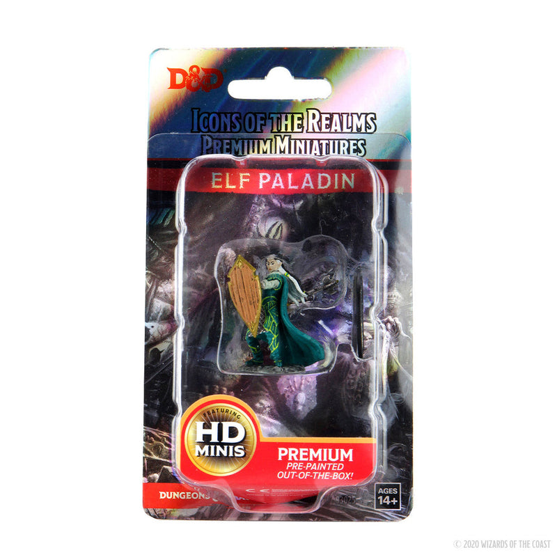 Dungeons & Dragons: Icons of the Realms Premium Figures W04 Elf Paladin Female from WizKids image 5