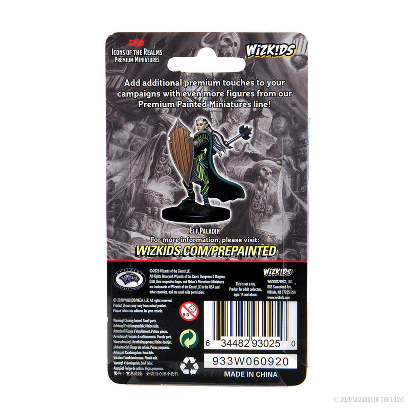 Dungeons & Dragons: Icons of the Realms Premium Figures W04 Elf Paladin Female from WizKids image 6