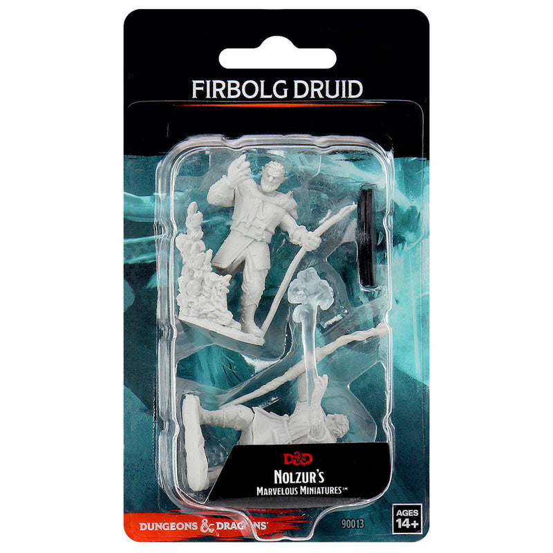 Dungeons & Dragons Nolzur's Marvelous Unpainted Miniatures: W11 Male Firbolg Druid from WizKids image 9