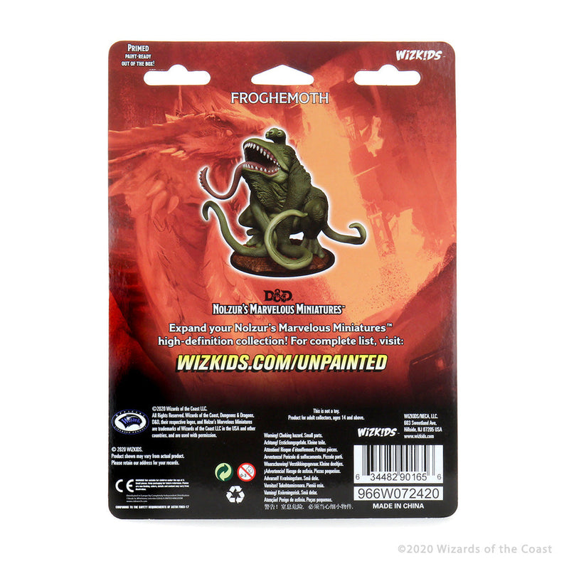 Dungeons & Dragons Nolzur's Marvelous Unpainted Miniatures: W13 Froghemoth from WizKids image 7