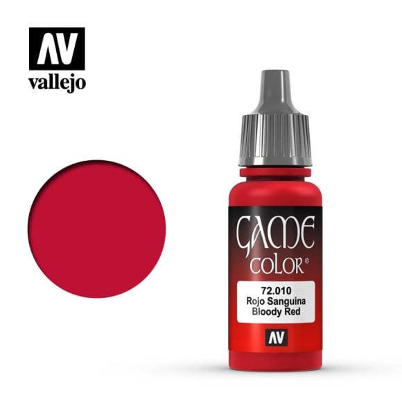 Game Color: Bloody Red 18 ml. from Vallejo image 1