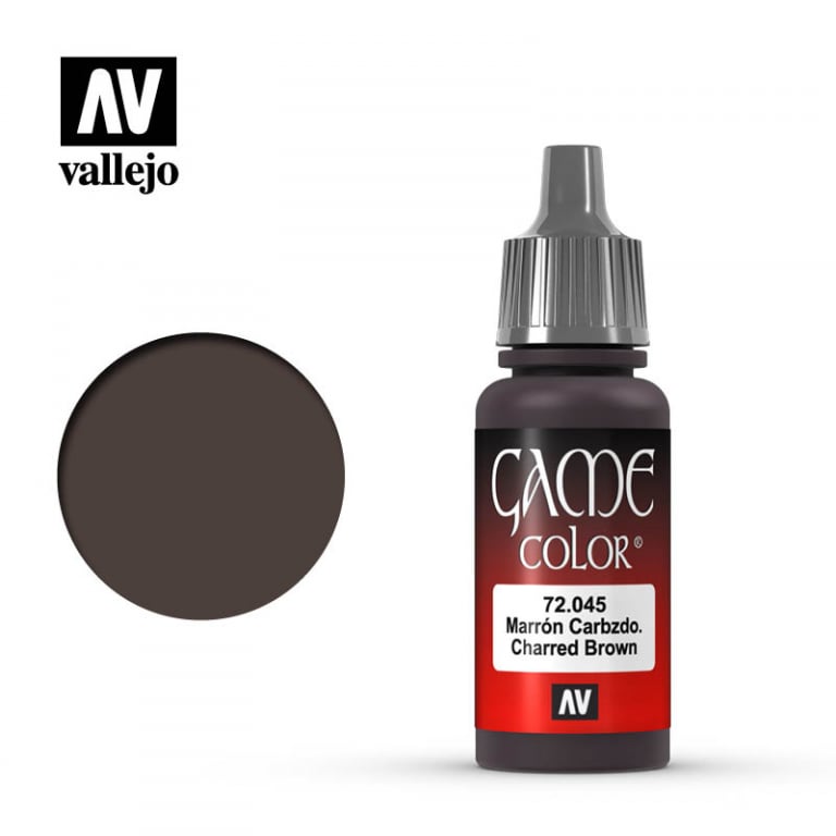 Game Color: Charred Brown 18 ml. from Vallejo image 1