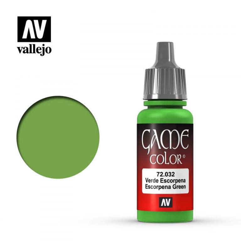 Game Color: Scorpy Green 18 ml. from Vallejo image 1