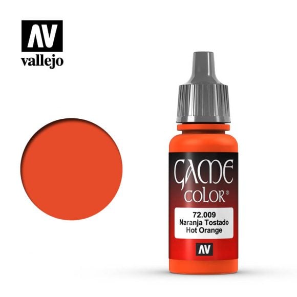 Game Color: Hot Orange 18 ml. from Vallejo image 1