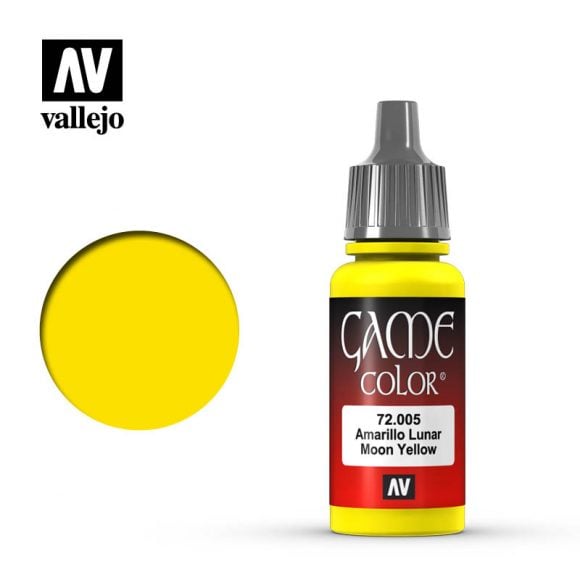 Game Color: Moon Yellow 18 ml. from Vallejo image 1