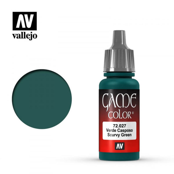 Game Color: Scurvy Green 18 ml. from Vallejo image 1