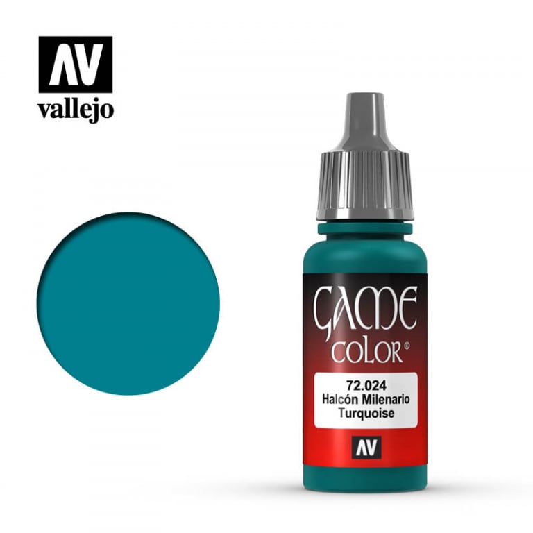 Game Color: Turquoise 18 ml. from Vallejo image 1