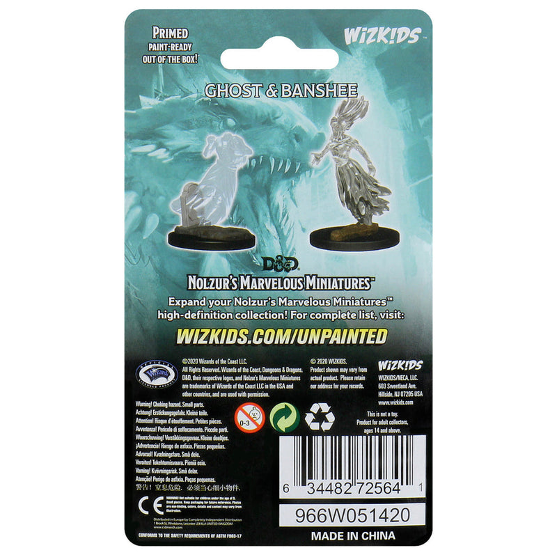 Dungeons & Dragons Nolzur's Marvelous Unpainted Miniatures: W01 Ghosts from WizKids image 7