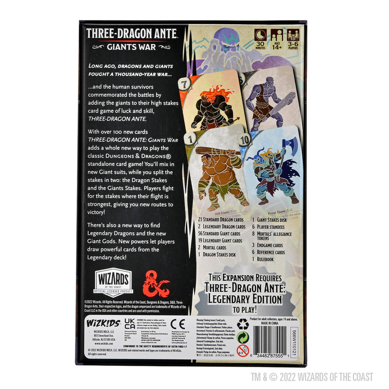 Dungeons & Dragons: Three-Dragon Ante - Giants War Expansion from WizKids image 14