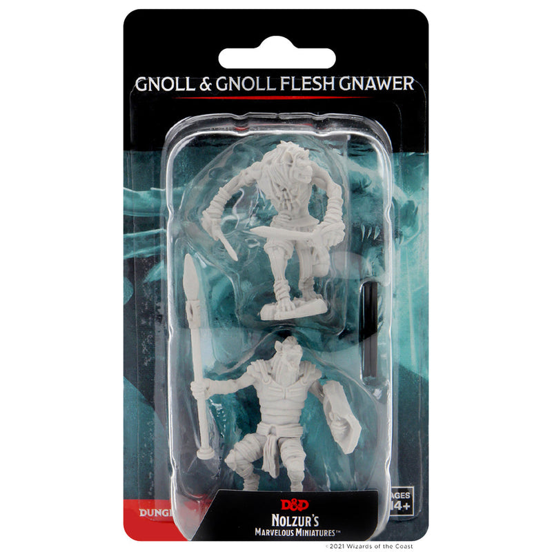 Dungeons & Dragons Nolzur's Marvelous Unpainted Miniatures: W12 Gnoll & Gnoll Flesh Gnawer from WizKids image 4