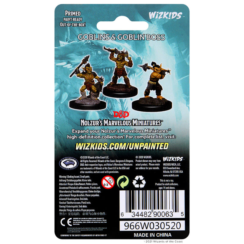 Dungeons & Dragons Nolzur's Marvelous Unpainted Miniatures: W12 Goblins & Goblin Boss from WizKids image 5