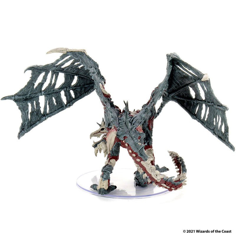 Dungeons & Dragons: Icons of the Realms Set 18 Boneyard Premium Green Dracolich from WizKids image 17