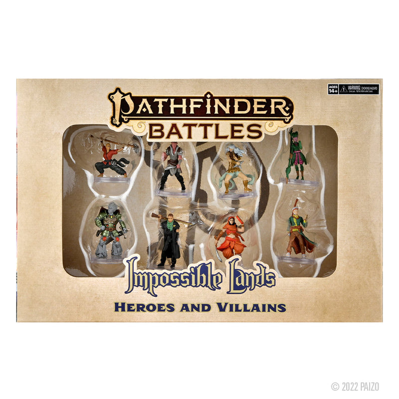 Pathfinder Battles: Impossible Lands - Heroes and Villains Boxed Set from WizKids image 11