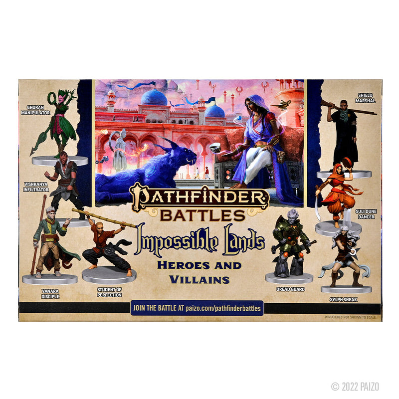 Pathfinder Battles: Impossible Lands - Heroes and Villains Boxed Set from WizKids image 12