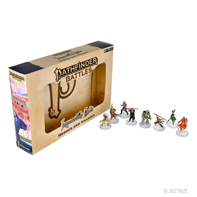 Pathfinder Battles: Impossible Lands - Heroes and Villains Boxed Set from WizKids image 10